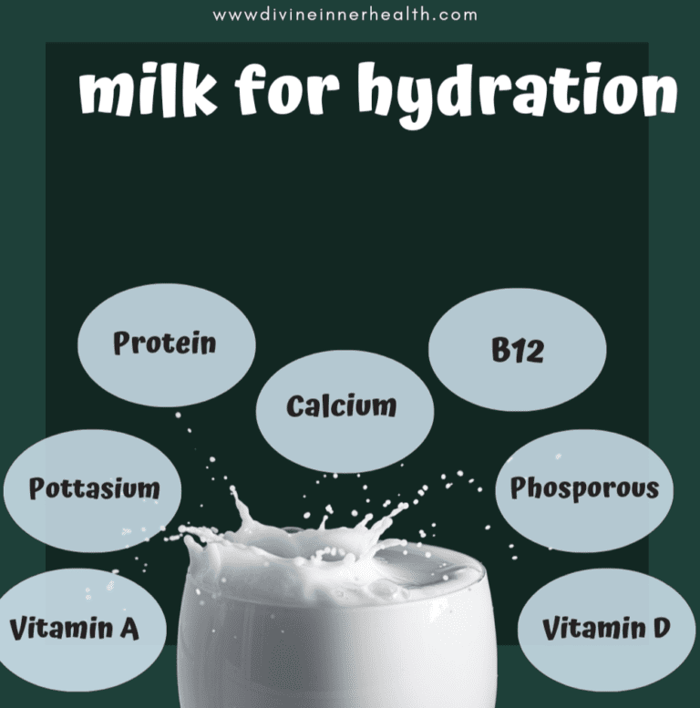 milk for hydration