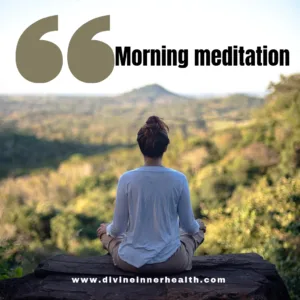 morning meditation