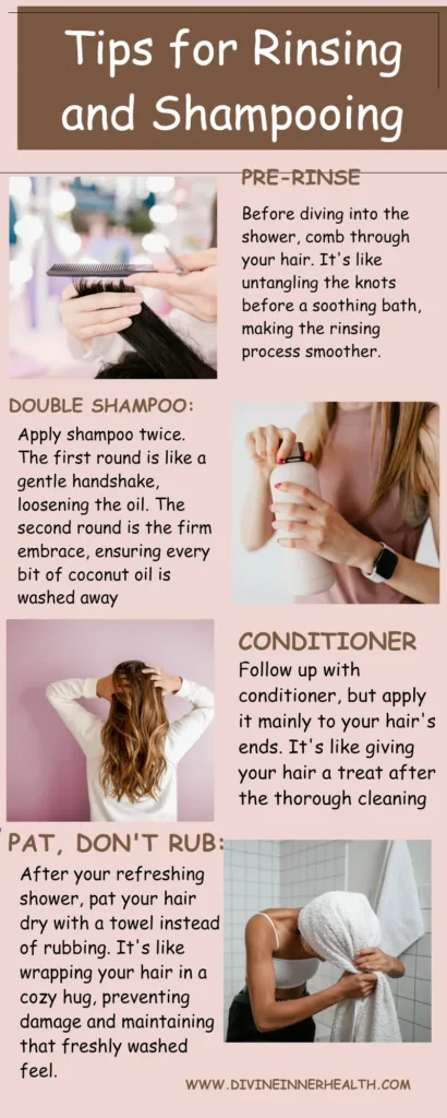 Coconut oil hair mask