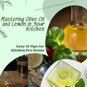Olive oil and lemon