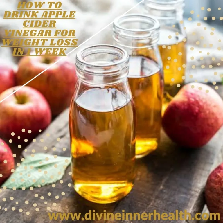 apple cider vinegar for weight loss