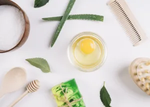 Coconut oil hair mask