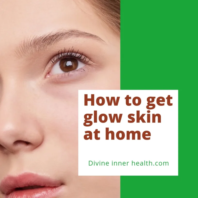how to glow skin at home