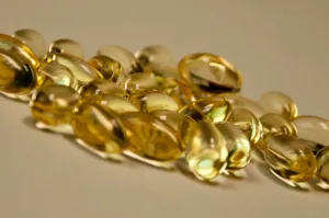 Vitamin e capsule