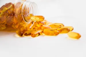 Vitamin e capsule