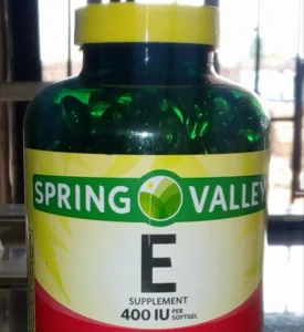 Vitamin e capsule for face